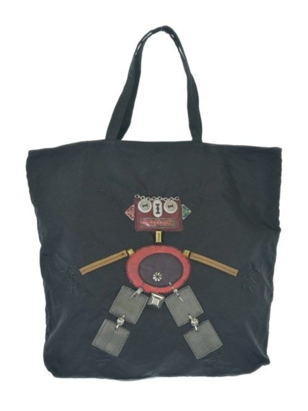 Prada Nylon Robot Tote Bag